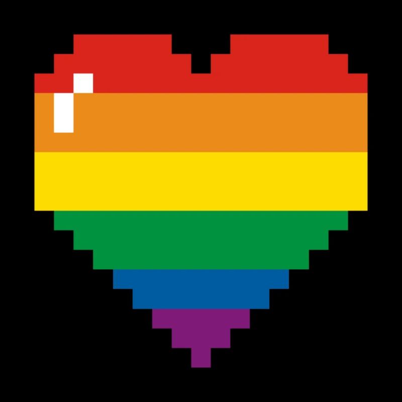 Regenbogenherz