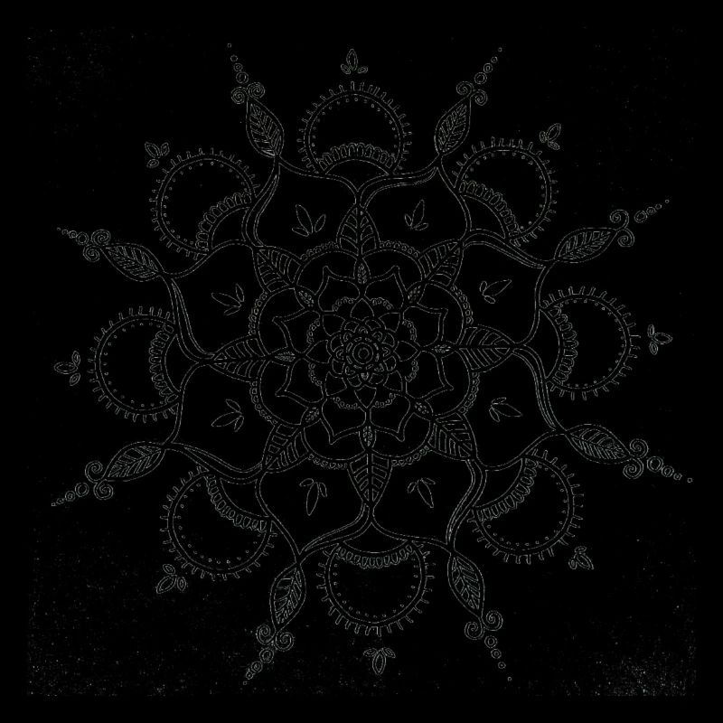 Mandala noir