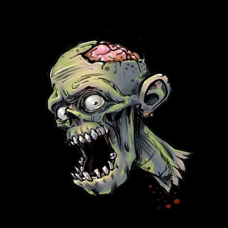 Zombie in a zombie apocalypse