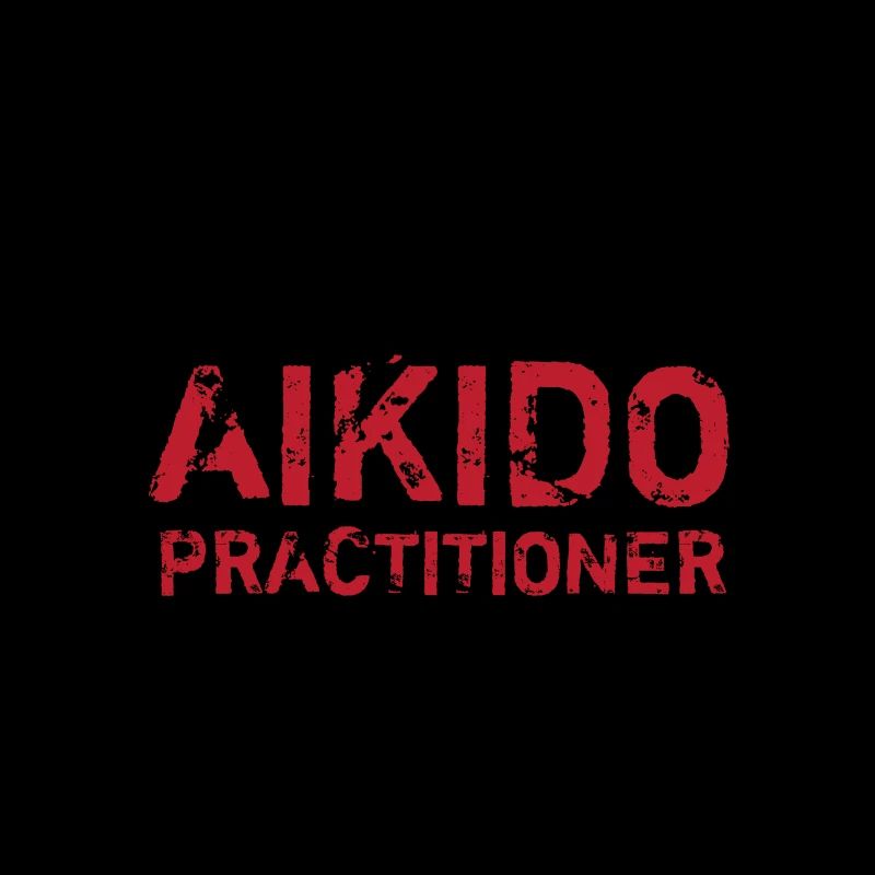 WARNING AIKIDO PRACTITIONER - AIKIDO T-Shirt