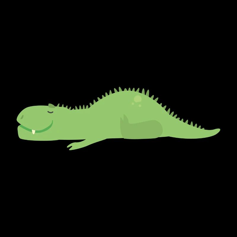 Schlafender Dinosaurier