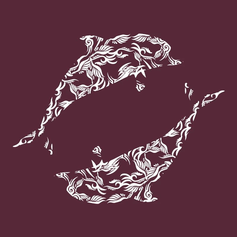 Maori Dolphin Tattoo Origin Forms - Gift Idea