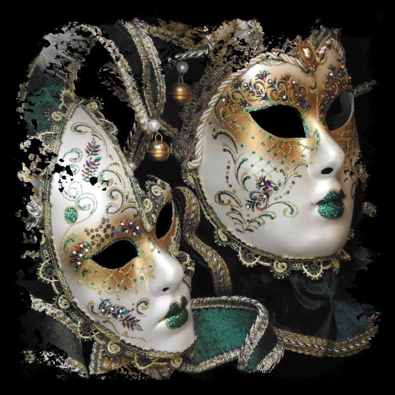 Masques pour le carnaval à Venise