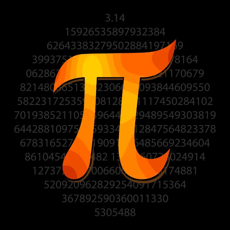Math Symbols Pi Kreis π 3.14 - Geschenkidee