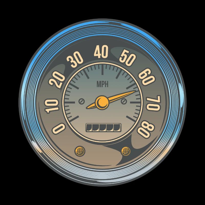 Motorcycle speedometer