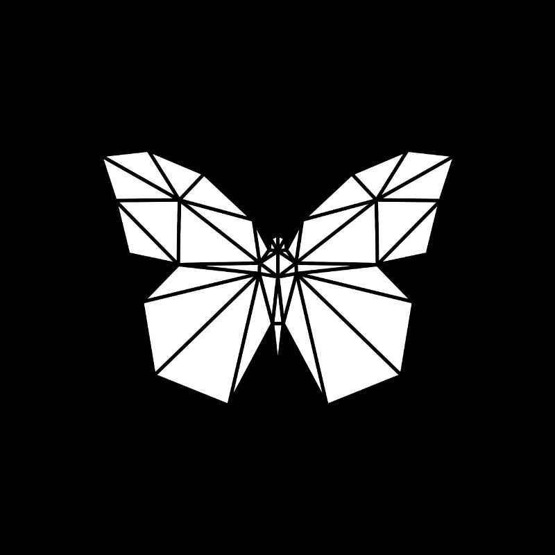 Polygon Schmetterling