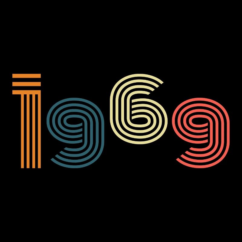 1969 Vintage Style Gesburtstag Geschenk