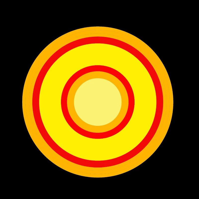 Cercles colorés