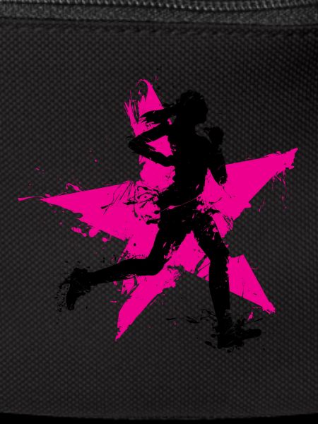 runner female with star