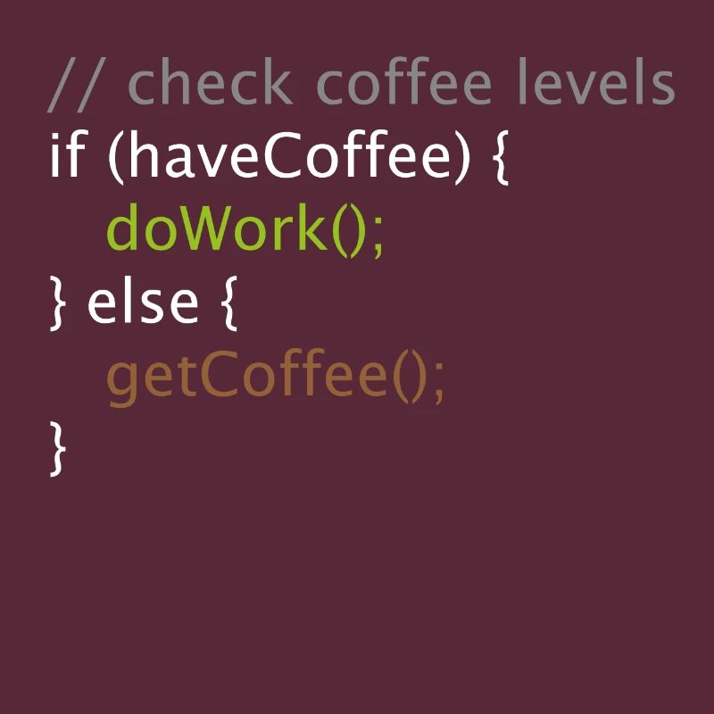 Informatik Nerd Geek Programmierer Kaffee Arbeiten