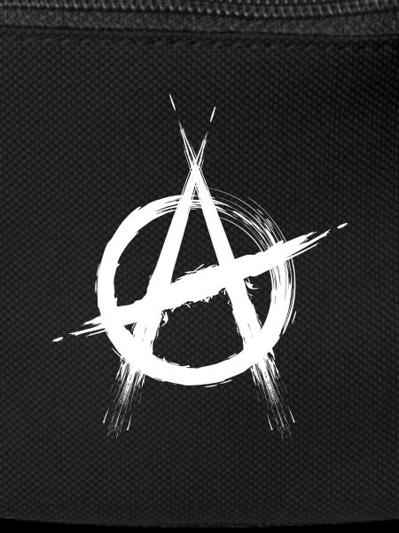 Anarchy symbol white