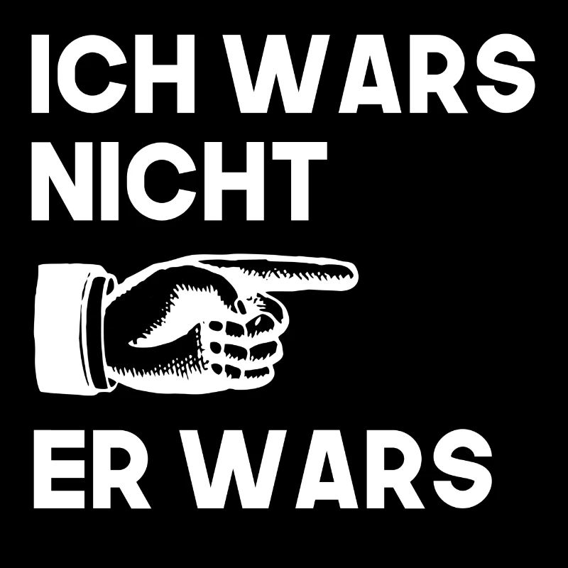 Ich wars nicht - er wars