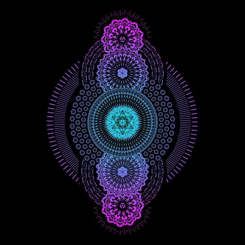 Metatron's Gradient Geometric Dimension