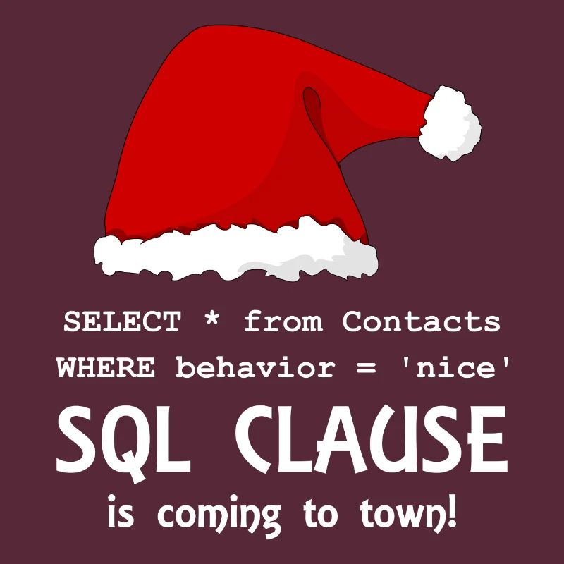 Sql Clause arrive en ville! - blanc