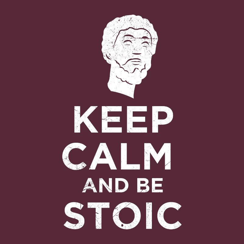 Stoic Keep Calm and be Stoic Funny gift idea