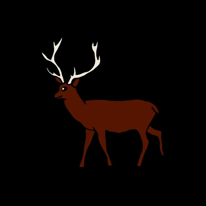 Cerf, animal de la forêt