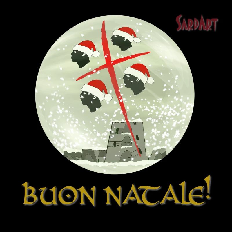 Snow globe "Buon Natale!"