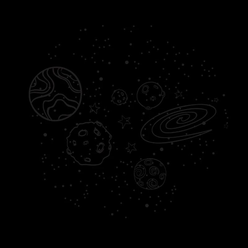 Ciel étoilé - Espace - Voyage dans l'espace - Planètes