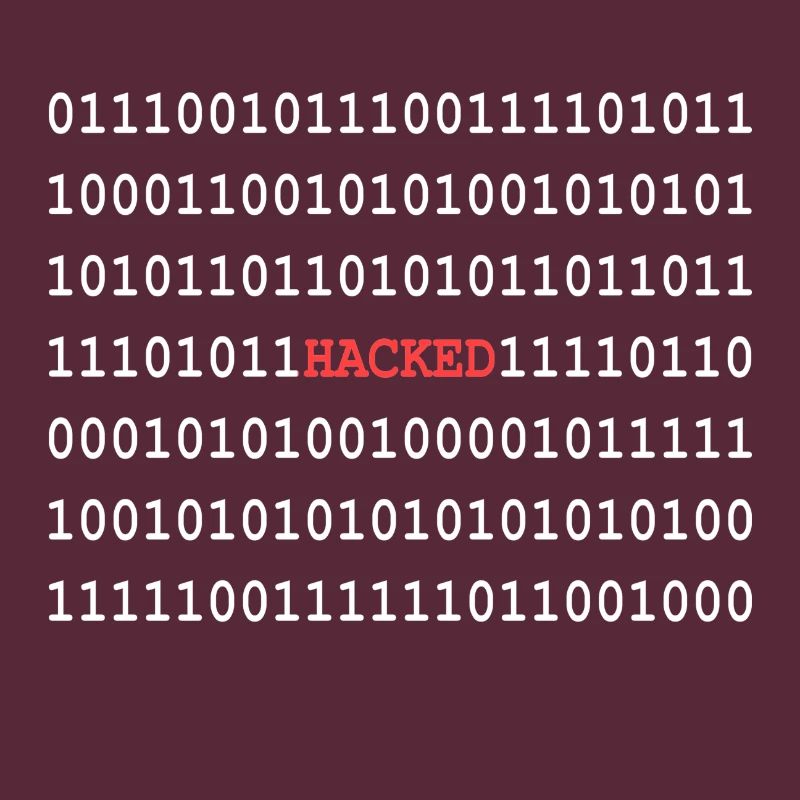 Binärcode Hacker