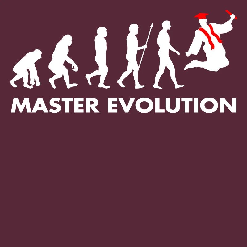 Master Evolution Entwicklung Schulabschluss Diplom