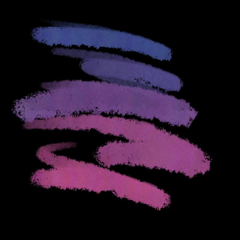 Basic streifen blau pink