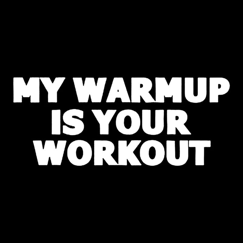 Your training is my exercise