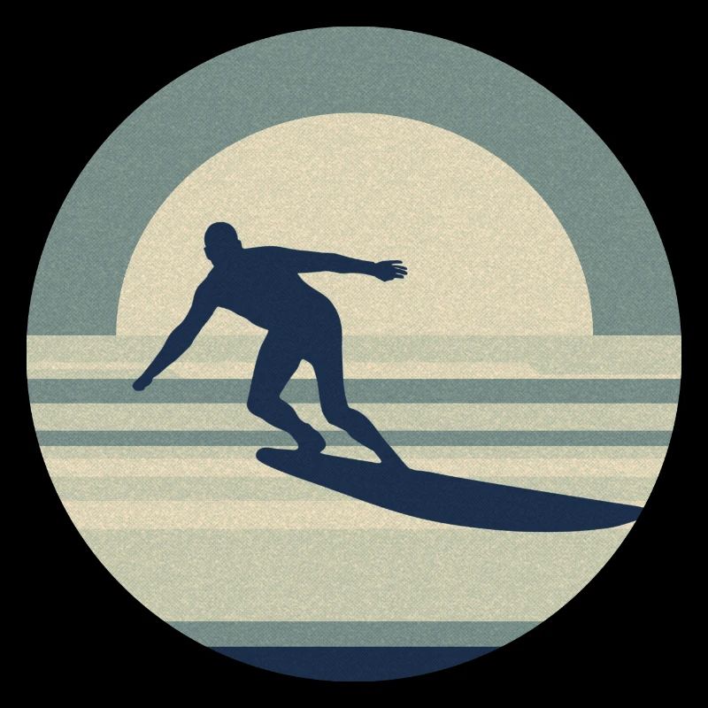 Cooler Surfer - Retro