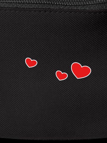 Three red hearts