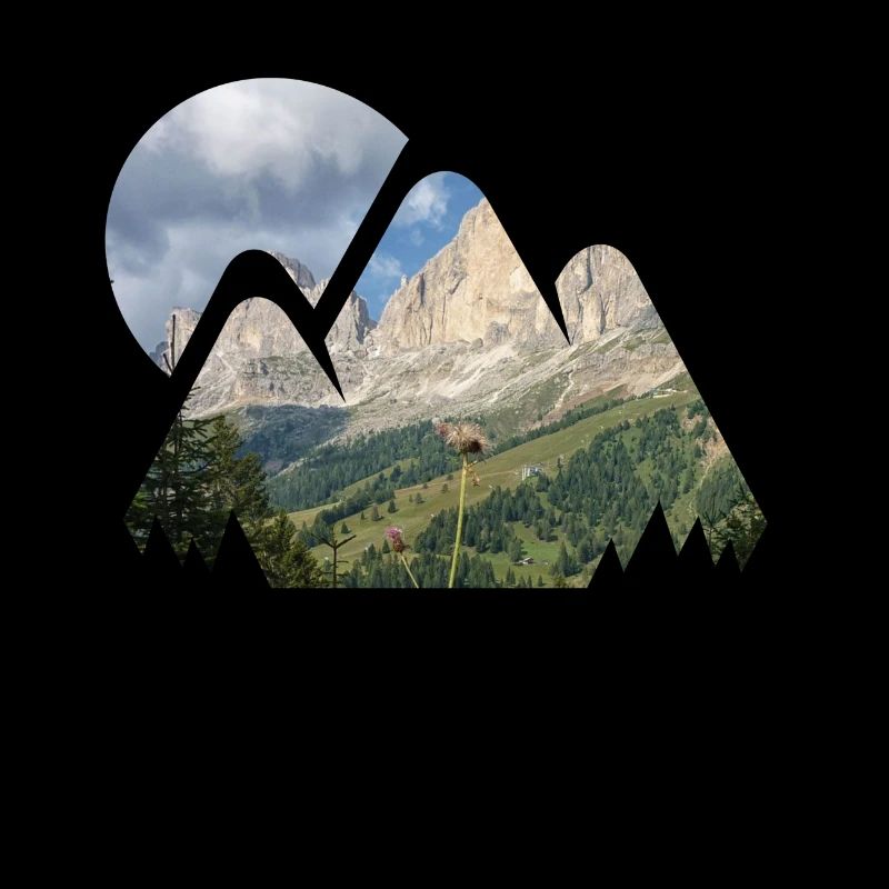 Mountain mountaineering landscape nature mountains forest