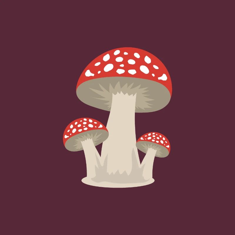 Mushroom lucky guy forest gift idea