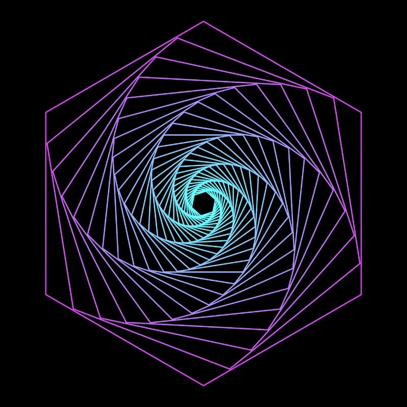 Sacred Geometry Spiralle