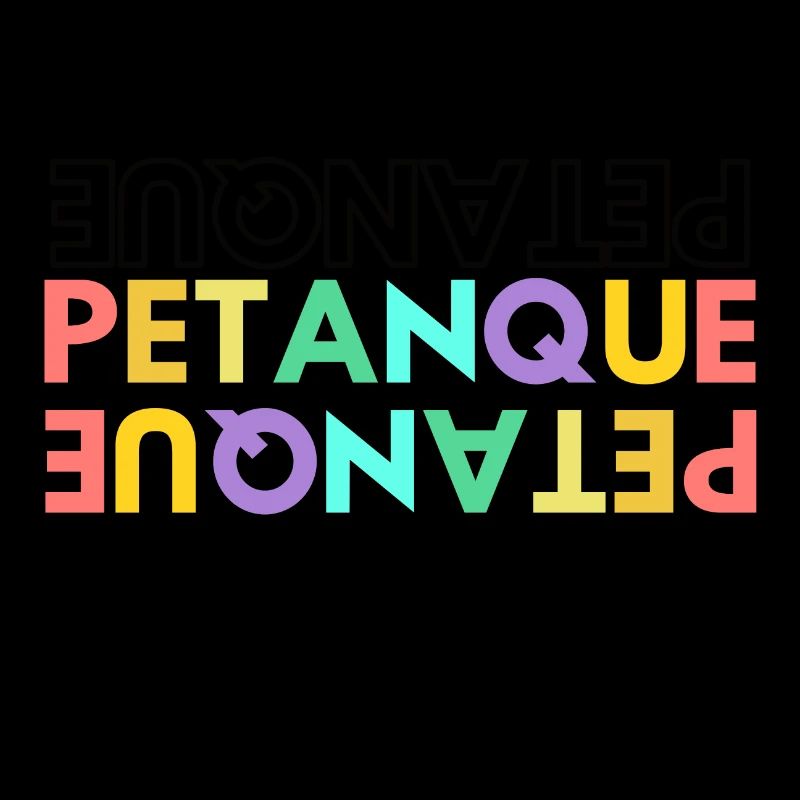Boule Pétanque Farbenfroh