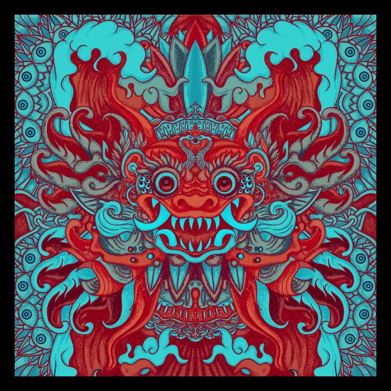 Neon Bali klein