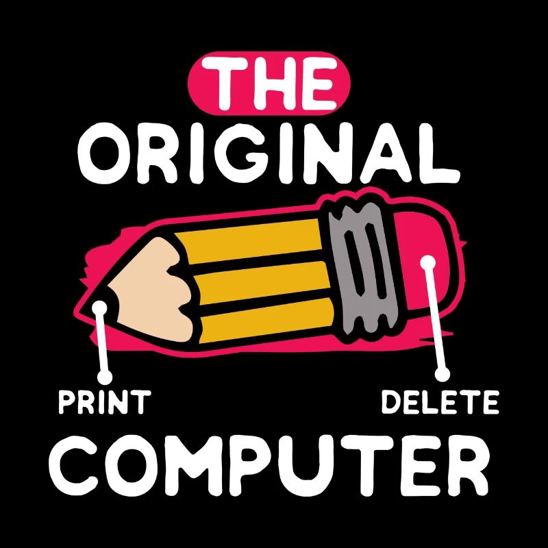 L'ordinateur d'origine PC Nerd IT Technology Geek