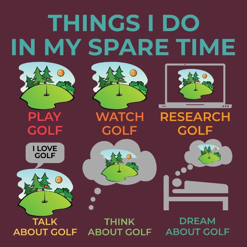 Choses que je fais dans mes temps libres - Golf
