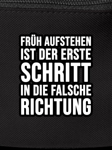 Früh aufstehen