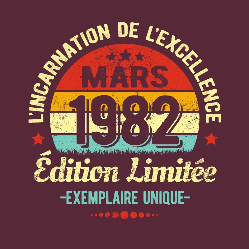 MILLÉSIME MARS 1982 ÉDITION LIMITÉE