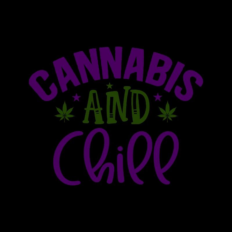 Cannabis Et Chill Marijuana Drôle De Cannabis TShirt