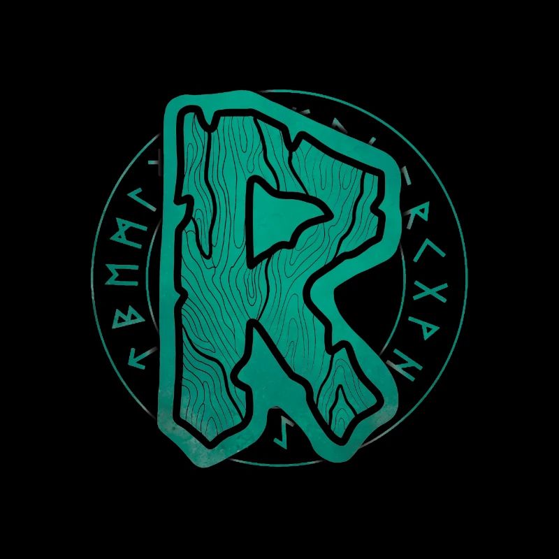 Rune vikings Raidho futhark