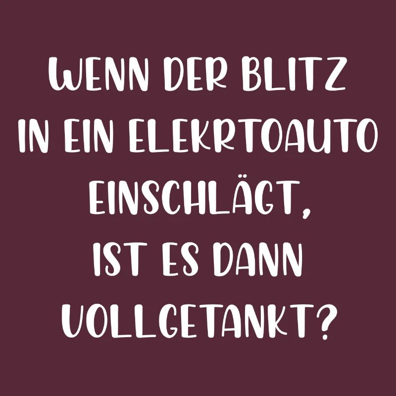 Wenn der Blitz in ein E Auto einschlägt getankt