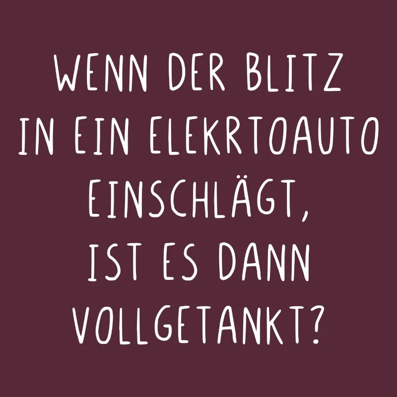 Wenn der Blitz in ein E Auto einschlägt getankt