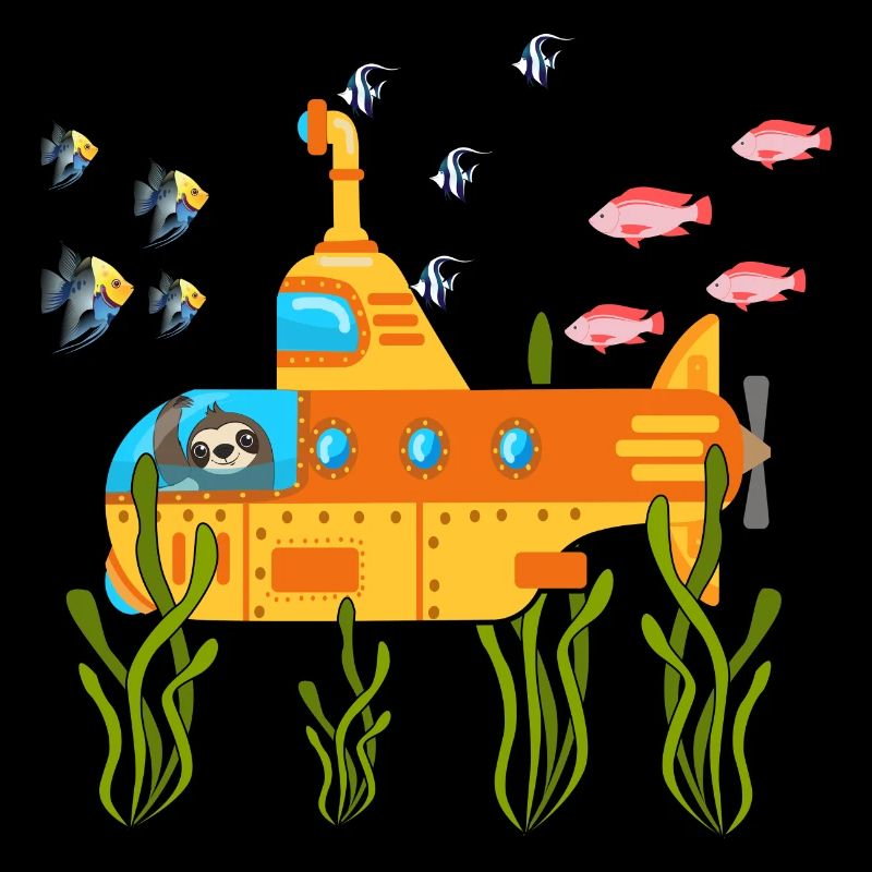 Scuba Diving Sloth Lazy Animal Diving I Gift