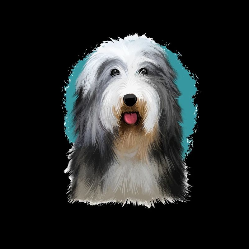 Beagle-Harrier Scent Hound Dog Sketch Illustration