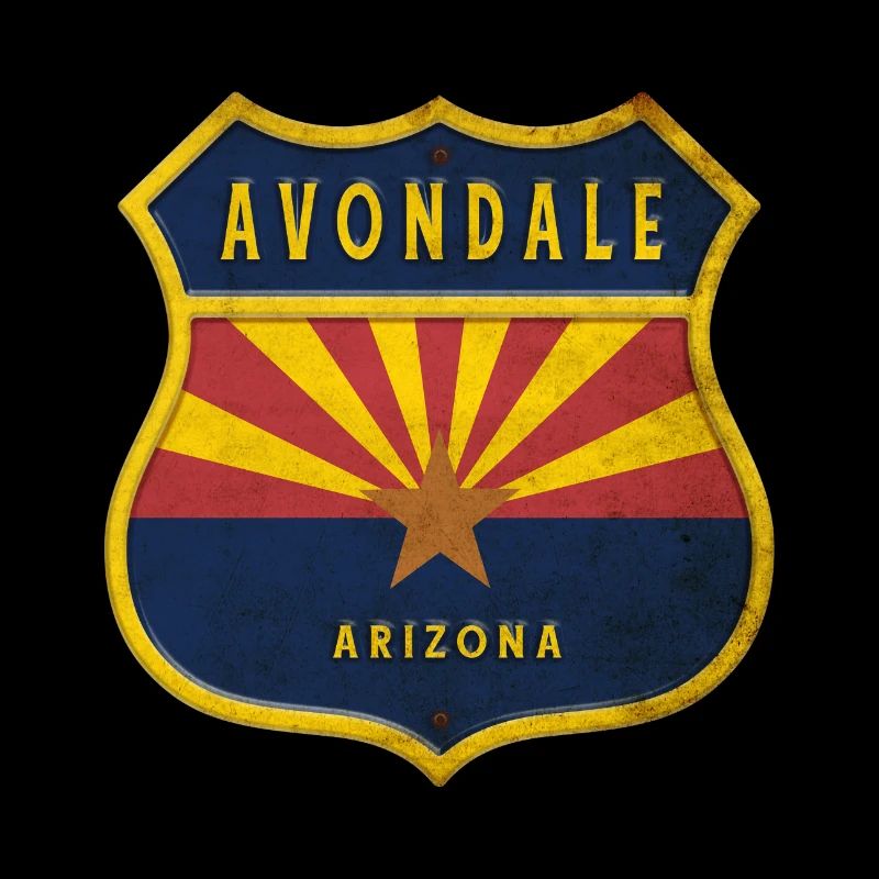 Avondale Arizona flags crest design