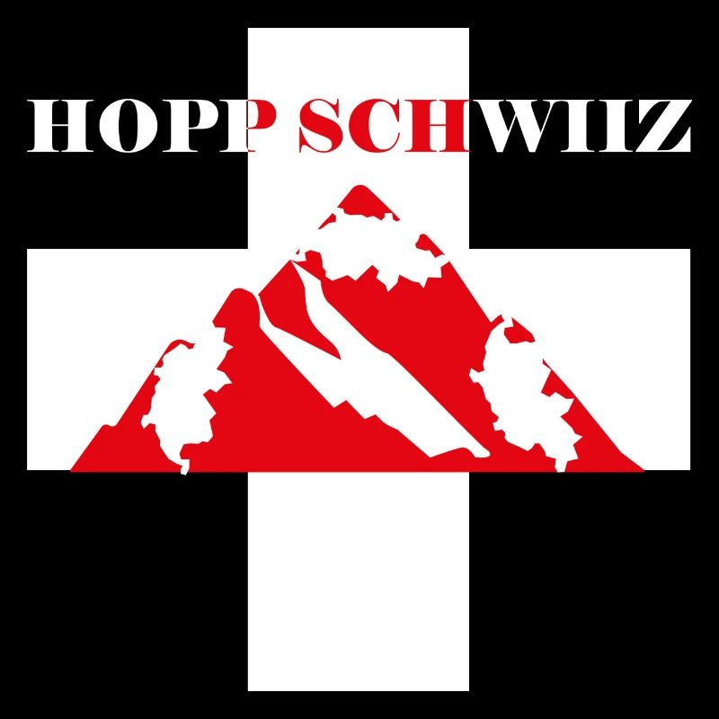 Schweizer Alpen Hopp Schwiiz Geburtstag geschenk