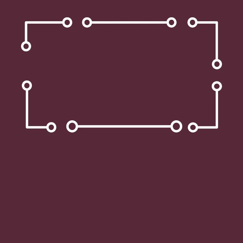 Frame Rectangular shape in white