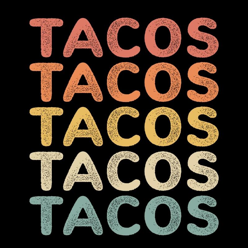 Retro tacos taco