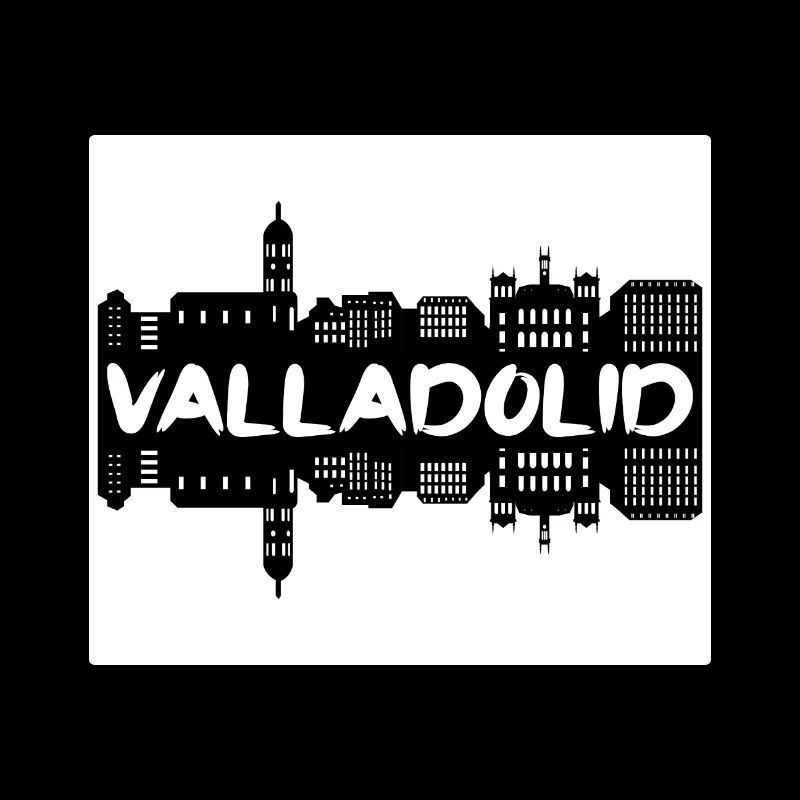 Valladolid Spanien Skyline Silhouette Reise Souveni