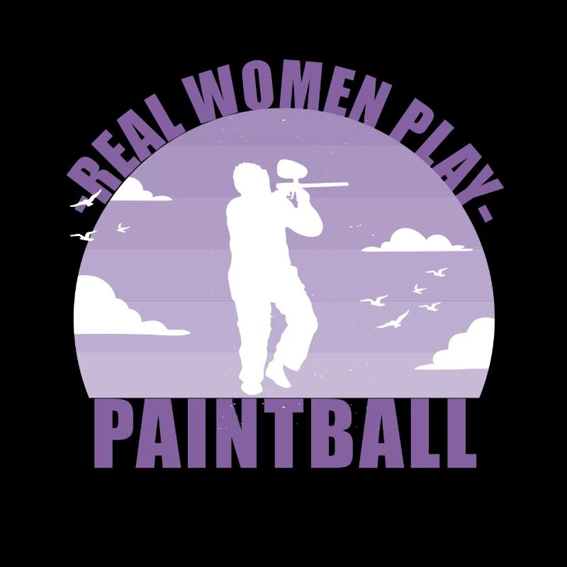 Paintball Paintballerin Gotcha Mädchen Geschenk