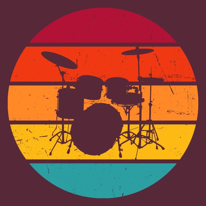 Drummer Drumming Drum Kit